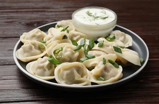 Пельмени куриные классика с чесноком