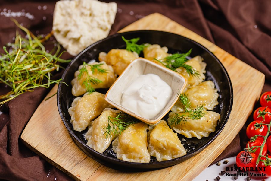 Вареники картофель+лук